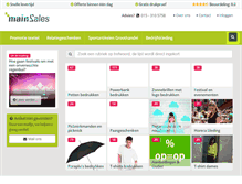 Tablet Screenshot of mainsales.nl